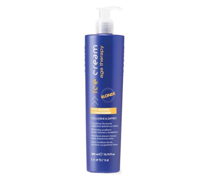 Sada pro odbarvené a melírované vlasy Inebrya Age Therapy Pro-Blonde Kit