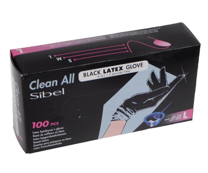 Latexov rukavice pro kadenky Sibel Clean All 100 ks - L