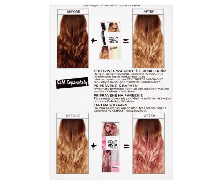Odbarvovač Loréal Paris Colorista - Ombré