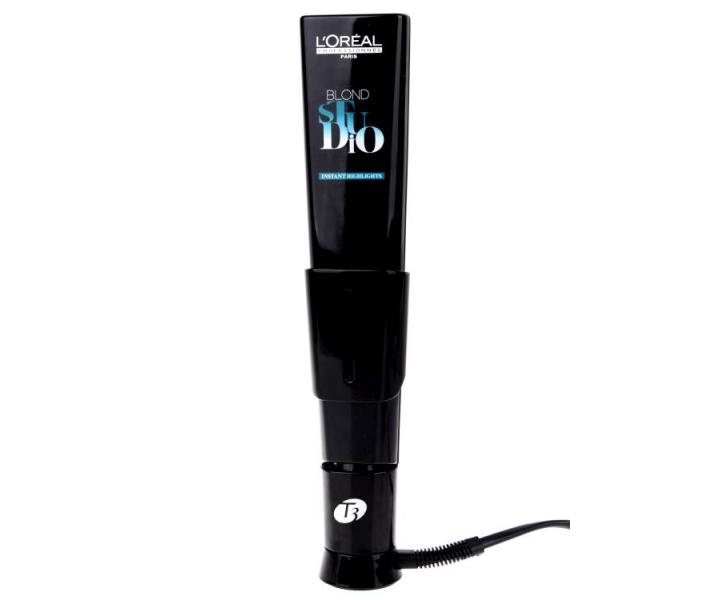 Žehlička pro expresní zesvětlení Loréal Instant Highlights Blond Studio - černá