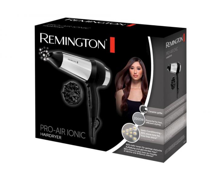 Fn na vlasy Remington Pro-Air Ionic D4200 - 2000 W, stbrn