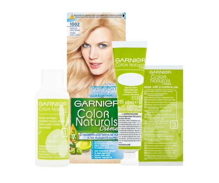 Zesvtlujc barva Garnier Color Naturals 1002 duhov ultra blond