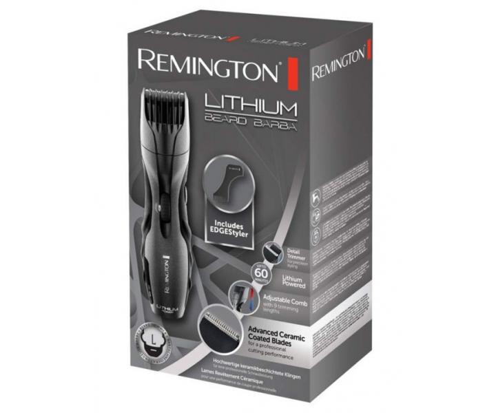 Zastřihovač vousů Remington Lithium Barba MB350L - šedý