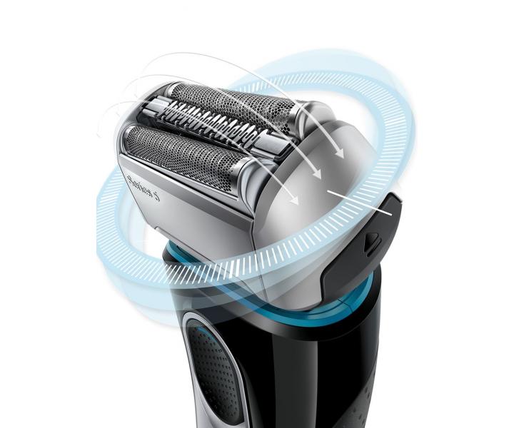 Planžetový holící strojek Braun Series 5 5160s - černý