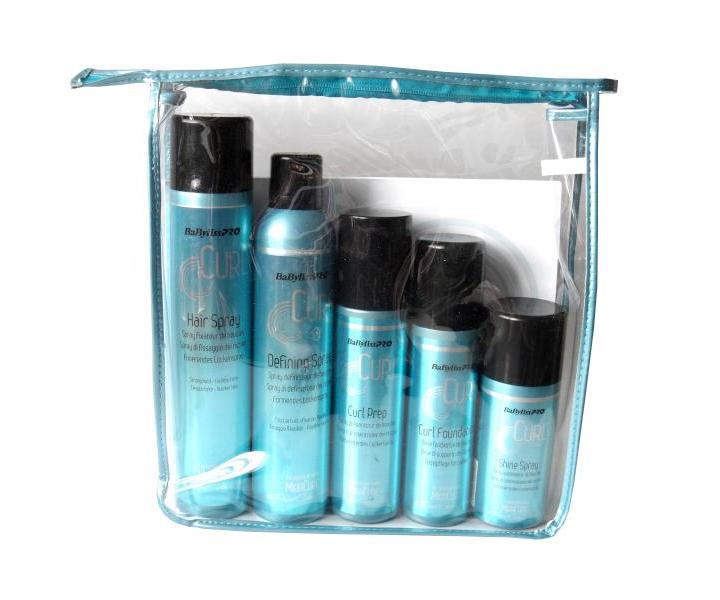 BaByliss Pro MiraCurl Sada vlasové kosmetiky pro styling  - 5 ks