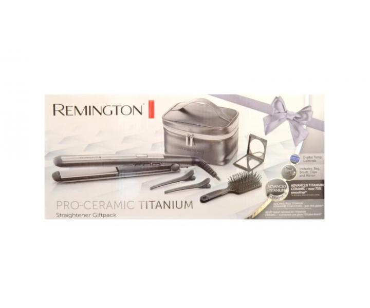 Drkov sada ehliky na vlasy Remington Pro Ceramic Titanium S5506GP - pokozen obal