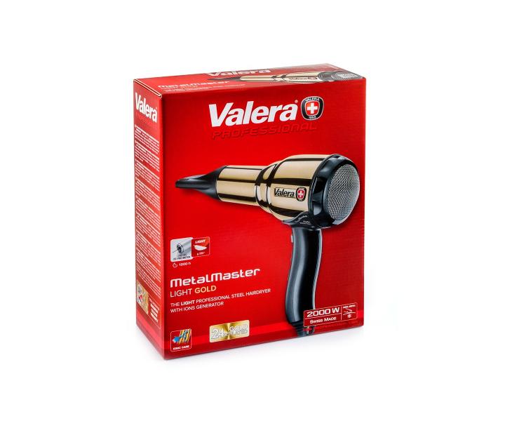 Profesionální fén Valera Metal Master Light Ionic Gold - 2000 W