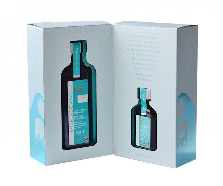 Dárková sada lehké olejové péče Moroccanoil Treatment Light - 100 ml + 25 ml zdarma