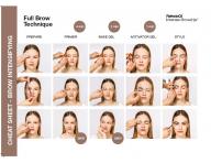 Gelová barva na řasy a obočí RefectoCil Intense Browns Base Gel - tmavě hnědá, 15 ml