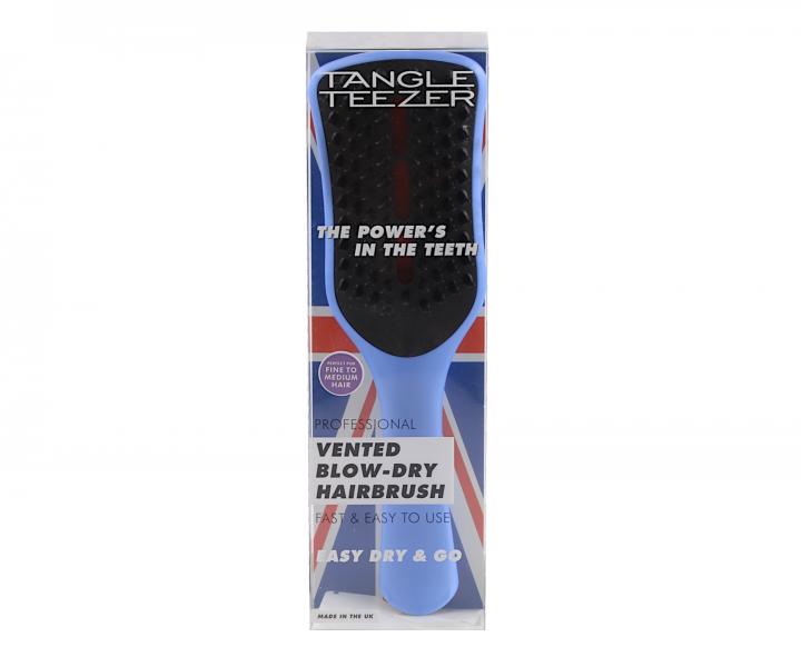 Plochý foukací kartáč Tangle Teezer Easy Dry & Go Vented Hairbrush - modrý