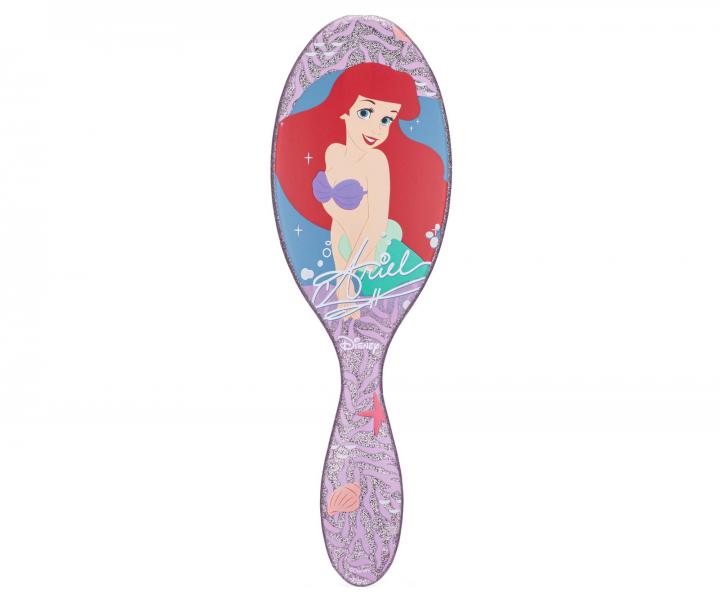 Dárková sada kartáčů na vlasy Wet Brush Original Detangler a Mini Detangler Disney Princess Ariel