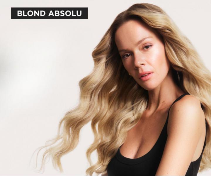Sada pro rozjasn�n� blond vlas� K�rastase Blond Absolu s olejem Elixir Ultime L'Huile Originale Refillable