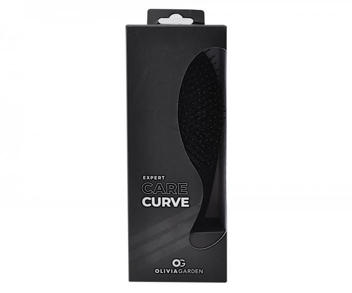 Kartáč na rozčesávání vlasů s nylonovými a kančími štětinami Olivia Garden Curve