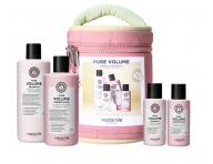 D�rkov� sada pro objem jemn�ch vlas� Maria Nila Pure Volume Beauty Bag + kosmetick� ta�ka zdarma