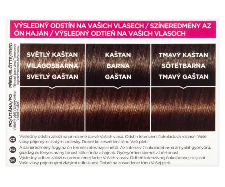 Přeliv bez amoniaku Loréal Casting Créme Gloss - 403 intenzivní čokoládová