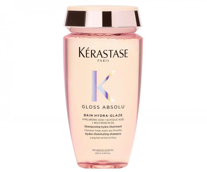D�rkov� sada s olejem pro lesk a hydrataci vlas� se sklonem ke krepat�n� K�rastase Gloss Absolu Set