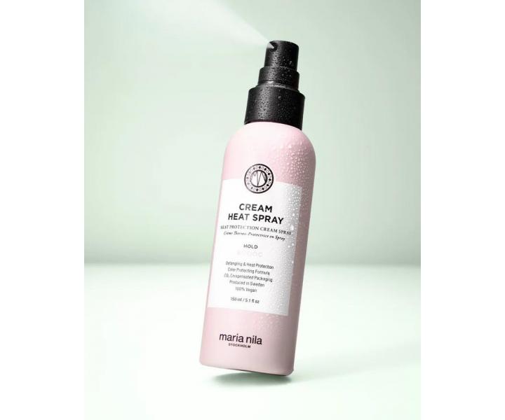 Termoochrann vyivujc krm ve spreji pro pokozen vlasy Maria Nila Cream Heat Spray - 150 ml
