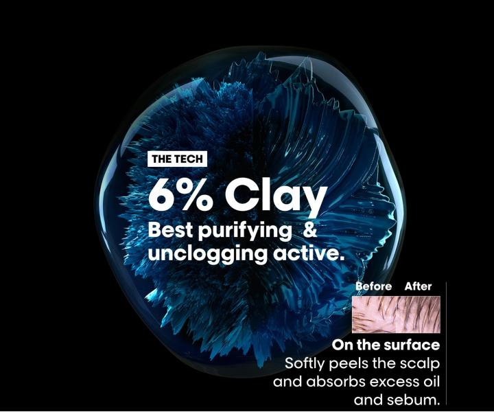 Šampon pro mastící se vlasovou pokožku Loréal Professionnel Scalp Advanced Anti-Oiliness - 500 ml