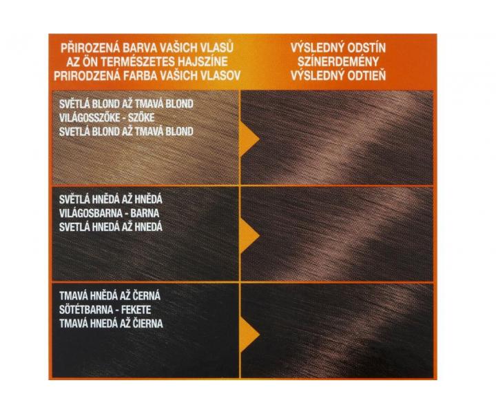 Permanentní barva Garnier Color Naturals 6.25 světlá ledová mahagonová