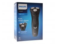 Holicí strojek na vousy Philips Shaver 1000 S1133/41 - černý - rozbalené, chybí originální obal