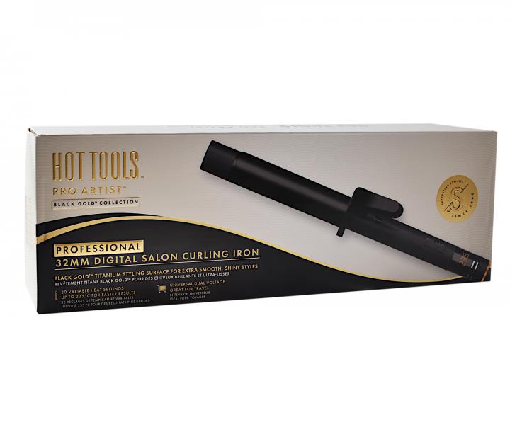 Profesionln digitln kulma na vlasy Hot Tools Digital Salon Curling Iron - 32 mm