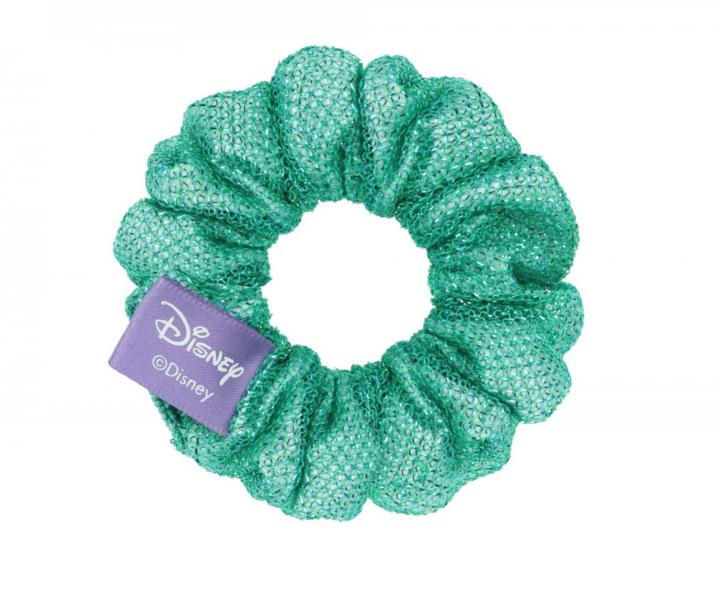 Dětská ozdobná spirálová gumička Invisibobble Sprunchie Disney Ariel - tyrkysová