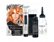 Permanentní barva na vlasy Loréal Préférence 7.432 Copper - měděná