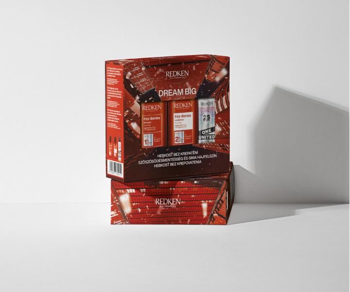 Drkov sada pro uhlazen krepatch a nepoddajnch vlas Redken Frizz Dismiss Dream Big
