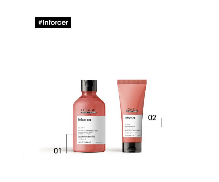 Šampon pro posílení oslabených vlasů Loréal Professionnel Serie Expert Inforcer - 300 ml