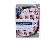Kartáč na vlasy Tangle Teezer Compact - Pug love, černý - poškozený obal
