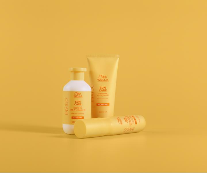 istic ampon pro vlasy namhan sluncem Wella Professionals Invigo Sun Care Shampoo - 300 ml