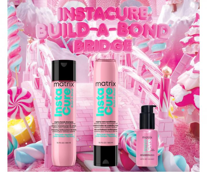 D�rkov� sada pro obnovu velmi po�kozen�ch vlas� Matrix Instacure Build-A-Bond Bridge