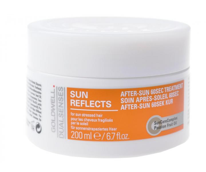 Maska pro namáhané vlasy od slunce Goldwell Sun Reflects 200 ml + bikini bag
