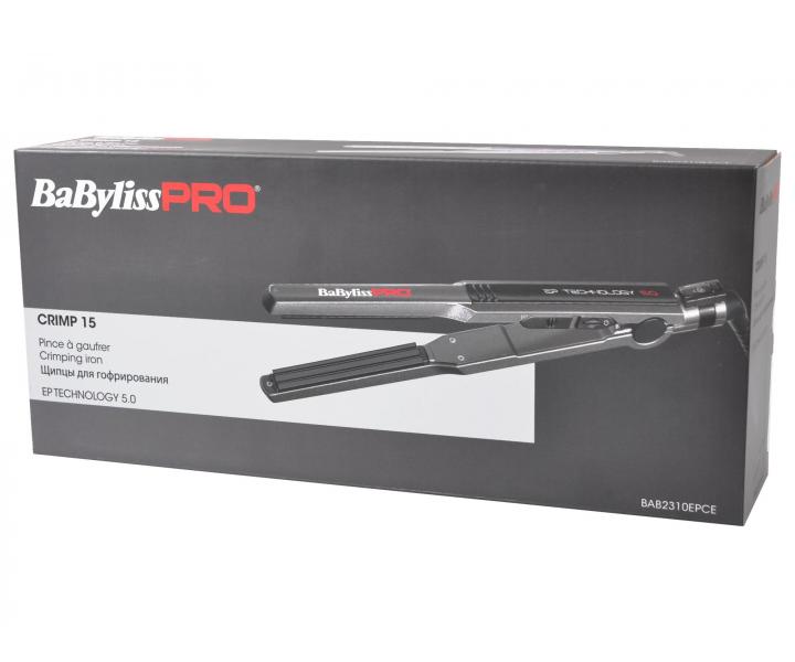 Profesionální krepovačka na vlasy BaByliss Pro EP Technology 5.0 - 15 x 90 mm