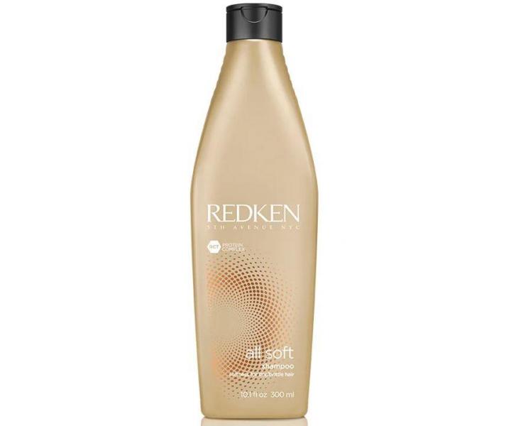 Dárková sada pro křehké a suché vlasy Redken All Soft - šampon + maska + péče ZDARMA