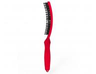 Kartáč Olivia Garden Fingerbrush Combo Medium - červený