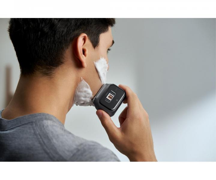 Kompaktn� plan�etov� holic� strojek na vousy Laifen P3 Pro Silver - st��brn�