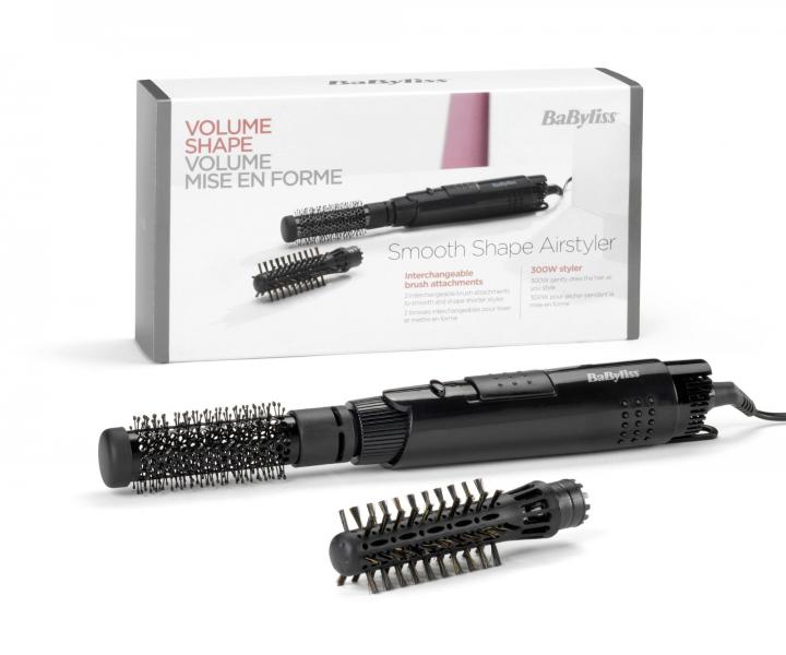 Horkovzdušný kartáč na vlasy BaByliss Volume Shape AS86E - černý