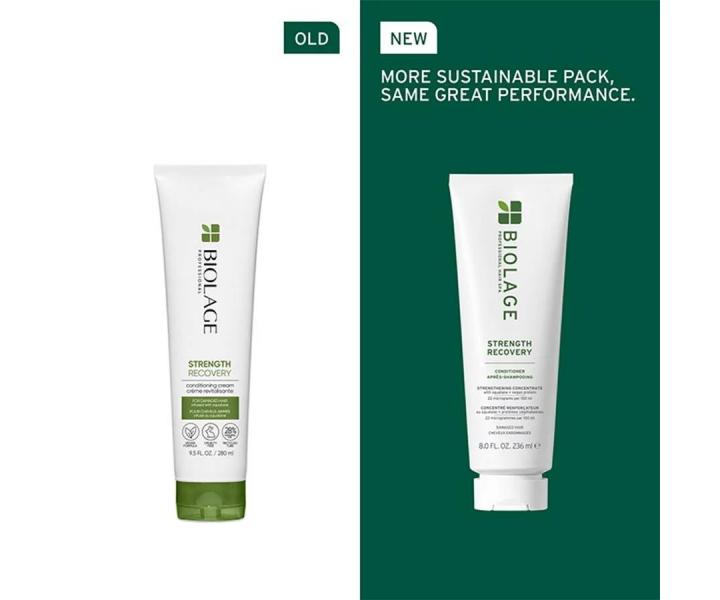 Řada pro poškozené vlasy Biolage Strength Recovery