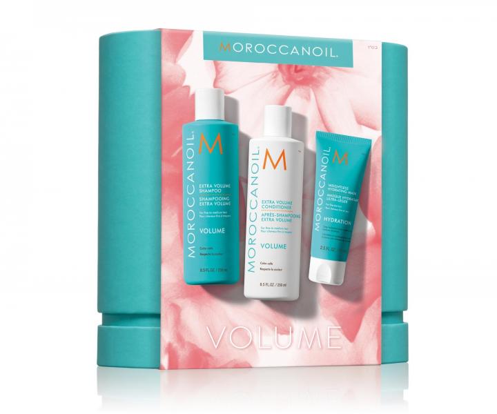 Dárková sada pro objem jemných vlasů Moroccanoil Volume Spring Box