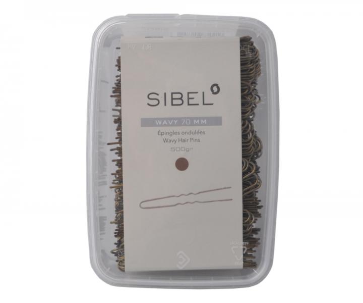 Vlnit� vl�senka Sibel - 7 cm, bronzov� - 500 g