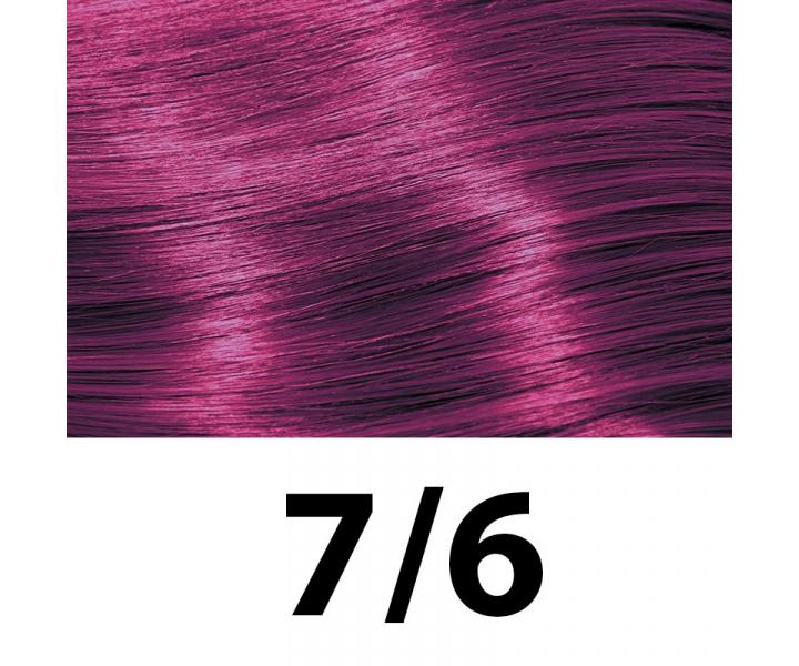 Barva na vlasy Subrina Professional Permanent Colour 100 ml - 7/6 středně blond - fialová
