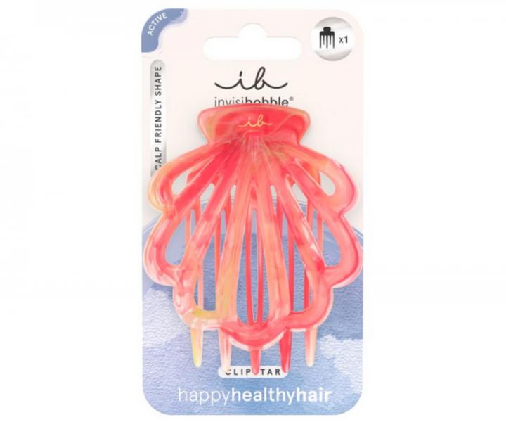 Sk�ipec do vlas� Invisibobble Clipstar Coral Hug - kor�lov�