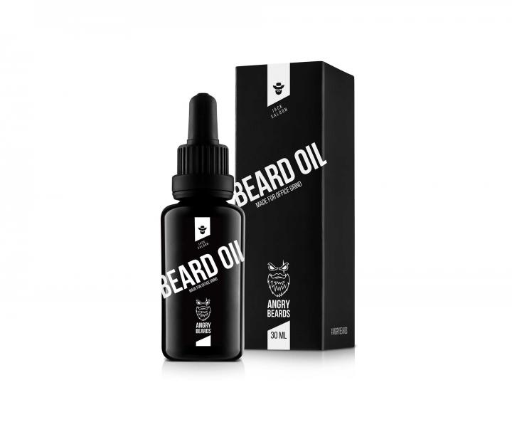 Vyivujc olej na vousy Angry Beards Jack Saloon - 30 ml