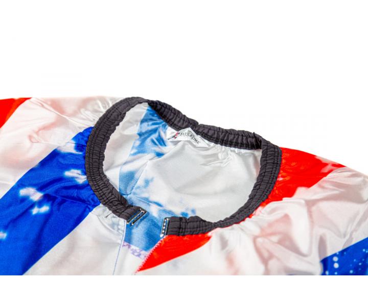 Pánská pláštěnka na stříhání vlasů a vousů Pirates of the Barbertime Crystal Barber Cape - barevná