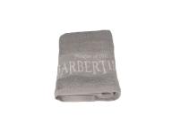 Bavlněný ručník Pirates of the Barbertime Towel With Barbertime Logo 50 x 90 cm - šedý