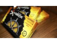 Depilační vosk Pirates of the Barbertime Hard Removal Wax Natural - žlutý, 500 g