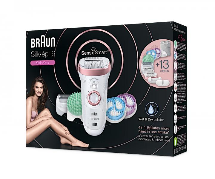 D�msk� epil�tor Braun Silk-�pil 9 - 990 Senso Smart