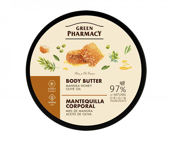 Tlov mslo s manukovm medem a olivovm olejem Green Pharmacy Body Butter - 200 ml
