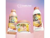 Rozjasňující maska pro dlouhé vlasy Garnier Fructis Pineapple Hair Food 3 Usages Mask - 400 ml